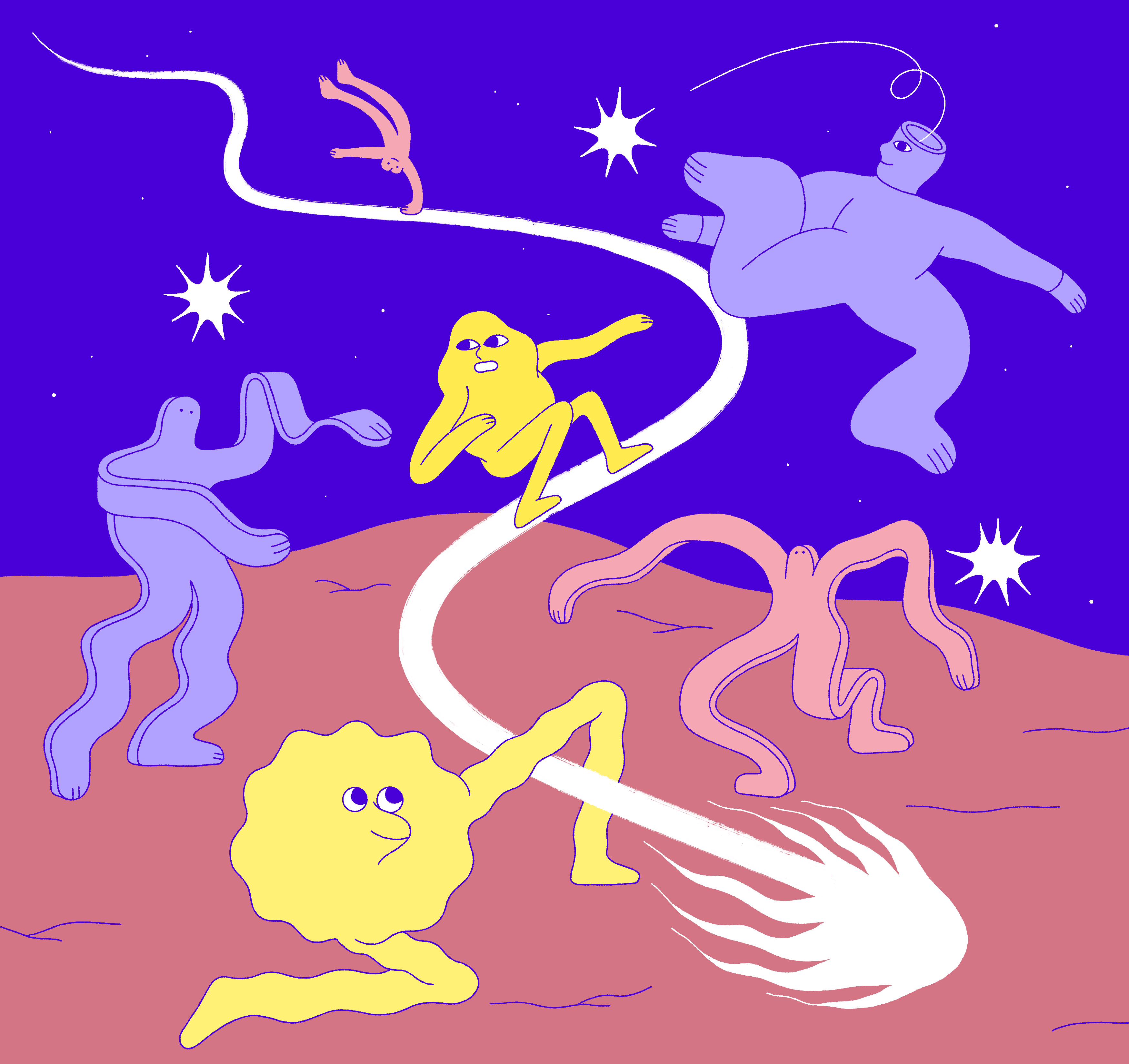 Illustration of a normal UFO